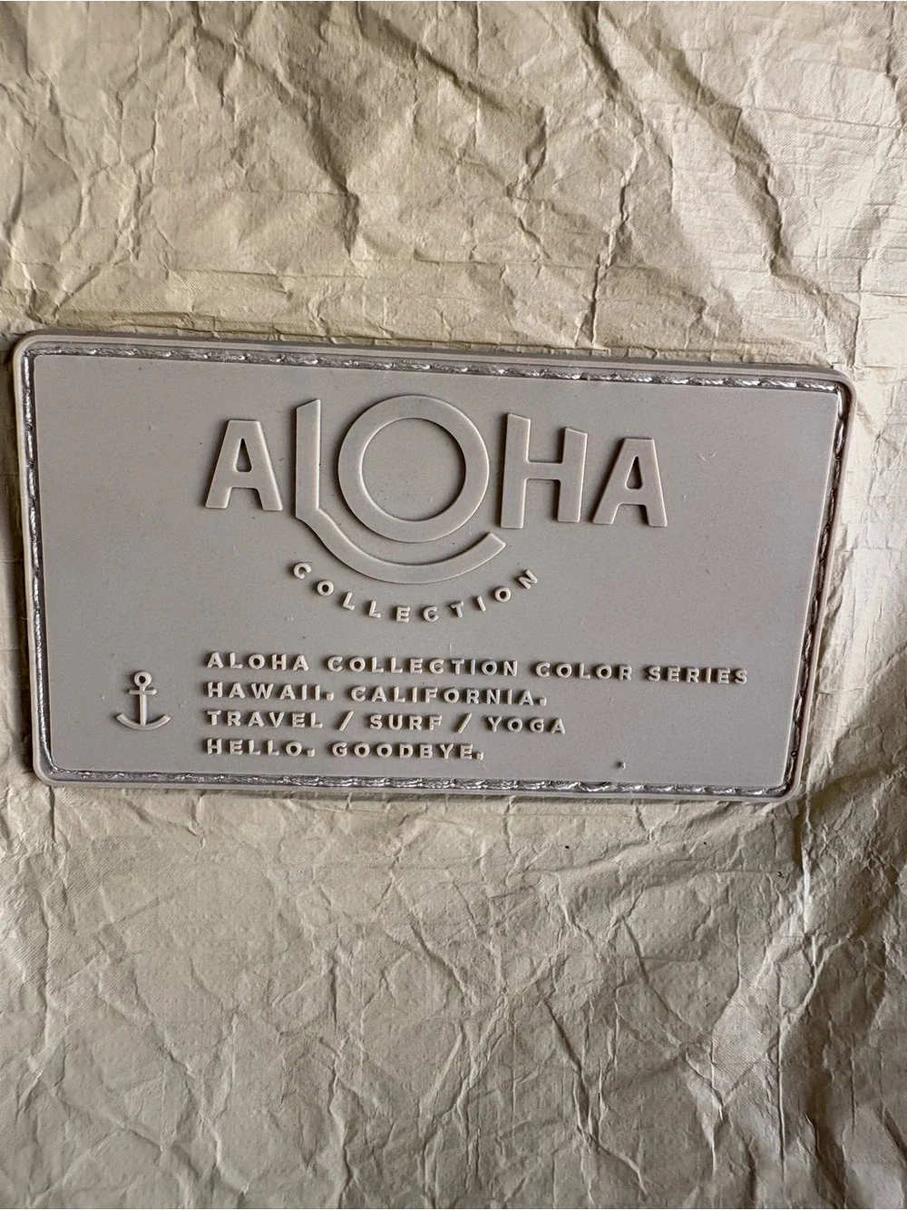 Aloha Collection Day Tripper Water Resistant Tyvek® Tote Beige Bag Travel Gym